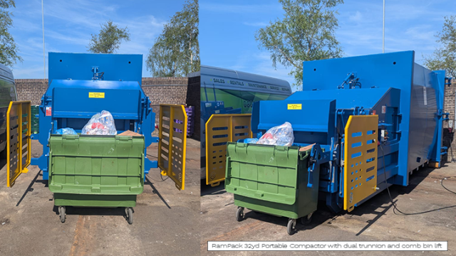 RamPack 32 Yard Portable Compactor - Mardon Balers