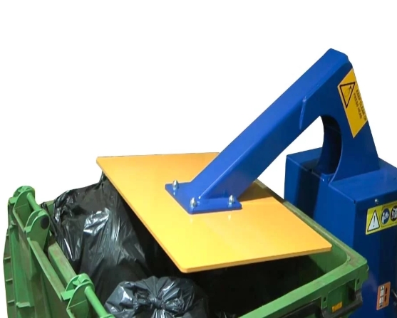 RamPack 1100L Bin Compactor for Noth Devon Waste Collection